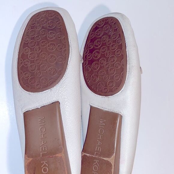 Michael Kors leather comfortable square toe slip on - Picture 5 of 5